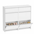 meuble-de-rangement-a-chaussures-avec-tiroir-et-separateurs-ajustables-capacite-1624-paires-blancargent-tpnoqyo815pp